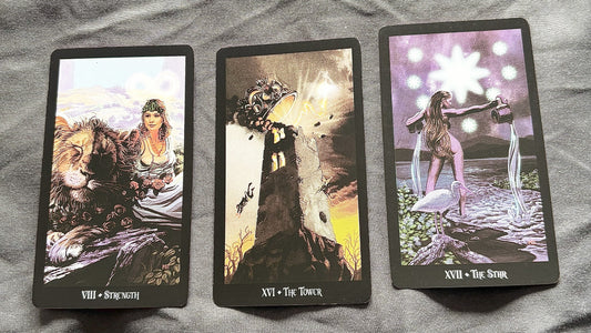 Today's Tarot Tea: Courage, Shake-Ups, and Glow-Ups