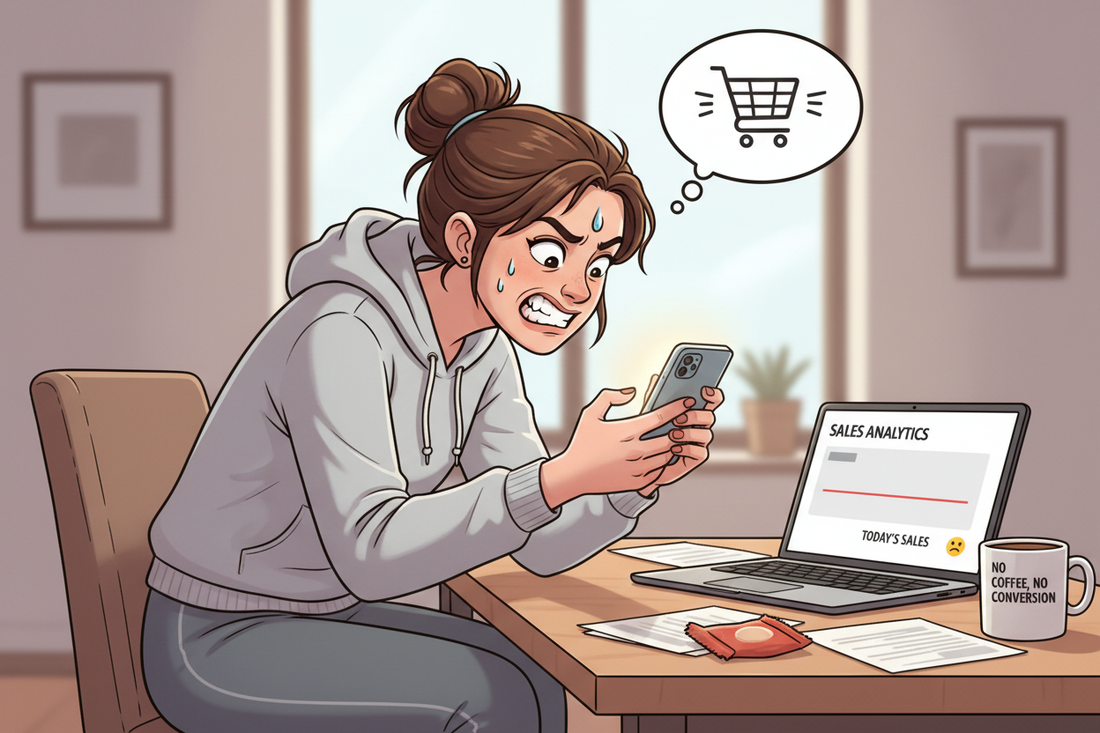 When the Sales Don’t Come and You’re Trying Not to Throw Your Phone