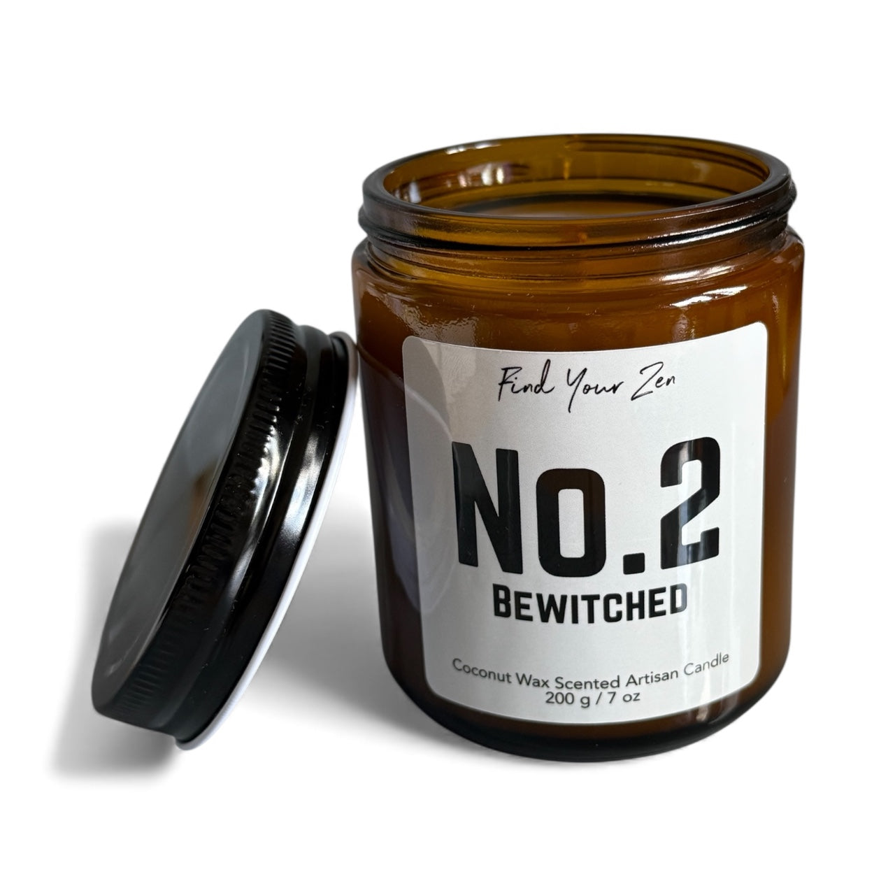 NO. 2: BEWITCHED Wood Wick Coconut Wax Candle (7 oz)