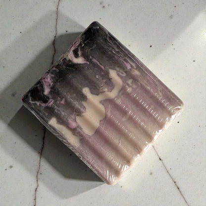 No. 5: GOOD JUJU Woody Charcoal and Hempseed Oil Handmade Bougie Glycerin Soap Bar (140g)