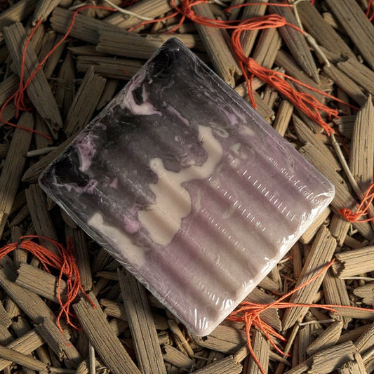 GOOD JUJU Woody Charcoal and Hemp Oil Handmade Soap (140g)