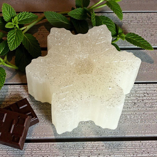 No. 12: SPARKS JOY Spearmint and Dark Chocolate Handmade Bougie Soap Bar (90g)