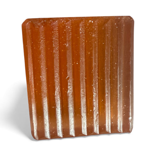 No. 6: LUCKY Amber and Vanilla Handmade Bougie  Soap Bar (140g)