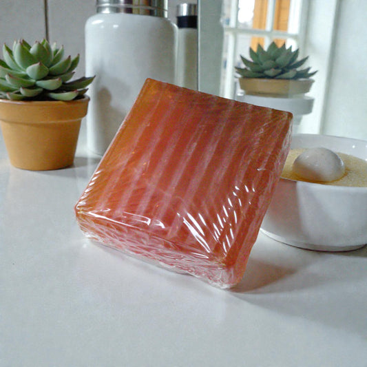 No. 9: GLOW UP Turmeric and Goat Milk Bougie Glycerine Soap - 140g