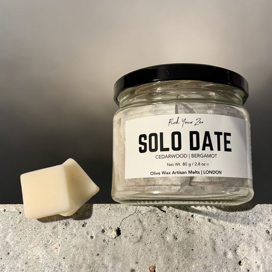 SOLO DATE Cedarwood Bergamot and Olive Wax Artisan Melts (80g)