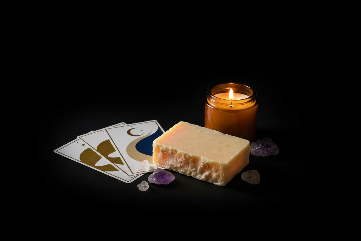 make the candle an amber jar