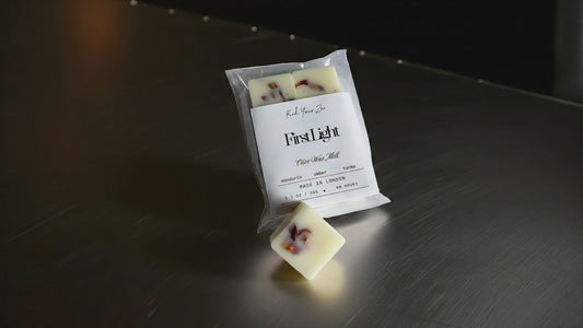 First Light Mandarin & Tonka Olive Wax Artisan Melts (36g) | The Gentle Beginning